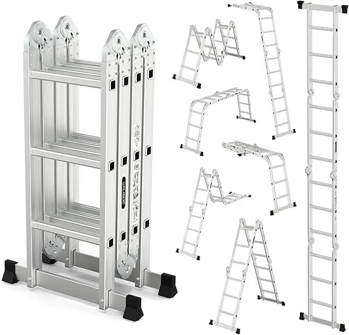 Kiwi Grab Kiwi Grab Multi Purpose Ladder 3.6M with two platforms folding ladder Multi Purpose Ladder 3.6M with two platforms folding ladder