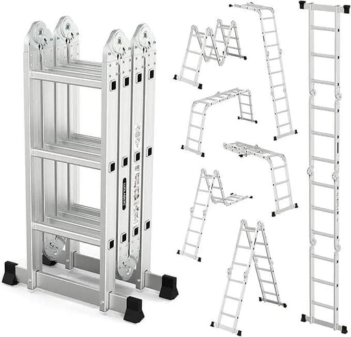Kiwi Grab Kiwi Grab Ladder Multi Purpose 4.7m with two platforms folding ladder Ladder Multi Purpose 4.7m with two platforms folding ladder