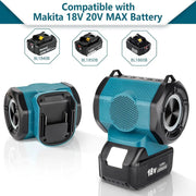 Bluetooth Speaker fits Makita 18V Battery – view 2