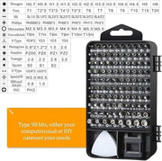 ECOTREK tool Magnetic Precision Screwdriver Set – 115 in 1  Multi Tool Kit for Electronics & DIY Repair DF5013 Magnetic Precision Screwdriver Set – 115 in 1  Multi Tool Kit for Electronics & DIY Repair DF5013