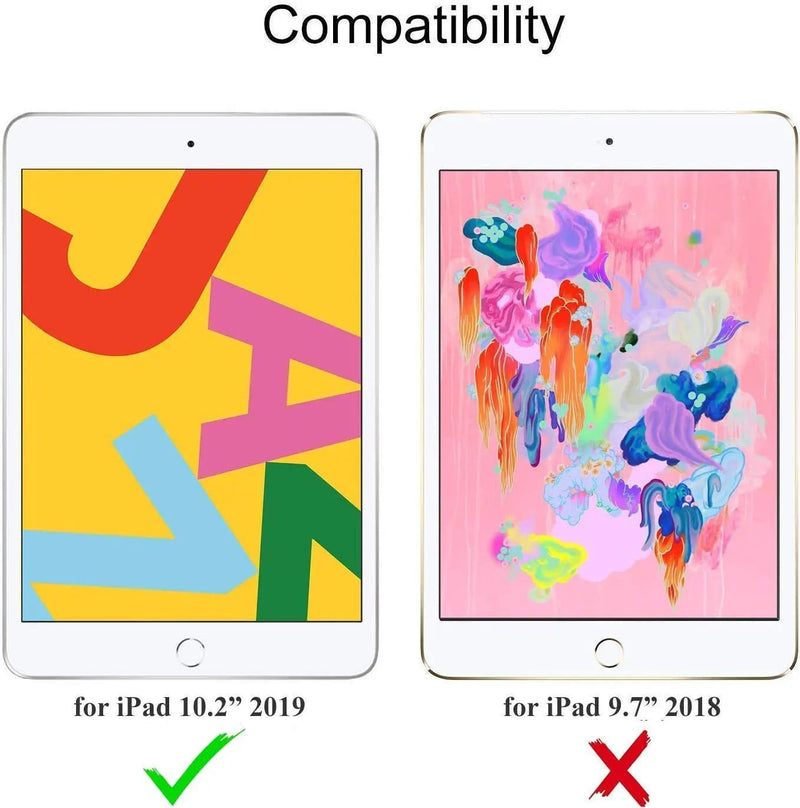 salelink.co.nz Unbranded iPad 10.2 Case 2019 2020 2021 9th Gen Kids Shockproof EVA Foam iPad 10.2 Case Purple