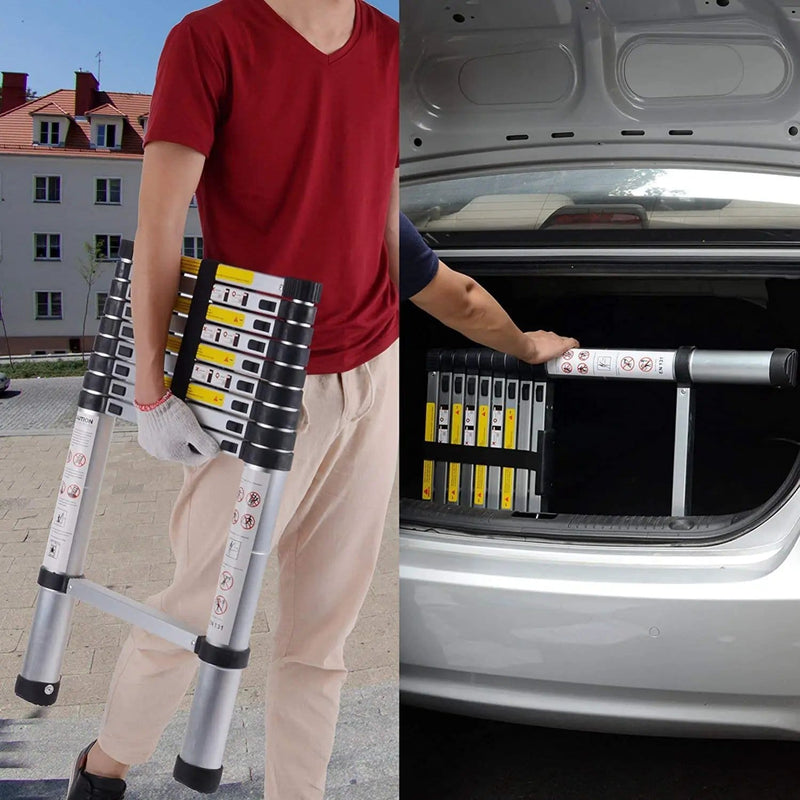 Kiwi Grab Kiwi Grab Ladder Telescopic Aluminium Extension Ladder 2.9m Ladder Telescopic Aluminium Extension Ladder 2.9m