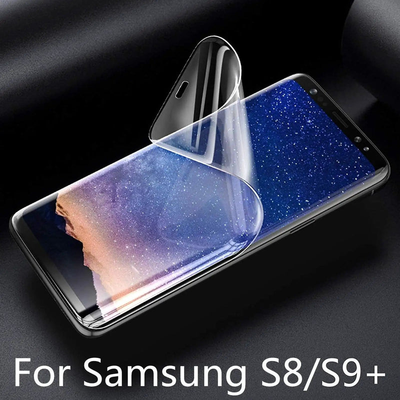 salelink.co.nz Unbranded SAMSUNG S8+ S9+ PLUS Screen Protector Soft Flim Galaxy S8 Plus S9 Plus Auto Repair Screen Protector
