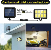 Solar Light Motion Sensor Security Led Flood Light Outdoor Garden Light – view 4