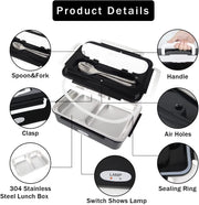 salelink.co.nz Unbranded Electric Heated Lunch Box Electric Heated Lunch Box (PR7077 (1)) | Action Outdoors NZ