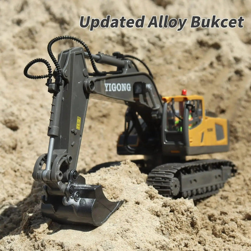 salelink.co.nz Unbranded Excavator Truck Toy Remote Control Excavator Truck Toy Remote Control | Action Outdoors NZ