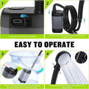 salelink.co.nz Unbranded Electric Shower Pump with Shower Head Electric Shower Pump with Shower Head | Action Outdoors NZ