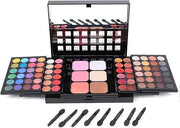 Poppy Gifts Professional 78 Colors Eye Shadow Palette Makeup Contouring Kit Professional 78 Colors Eye Shadow Palette Makeup Contouring Kit