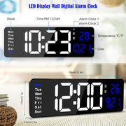 salelink.co.nz Unbranded 38.7cm Digital Wall Clock 38.7cm Digital Wall Clock (GZJ2492) | Action Outdoors NZ