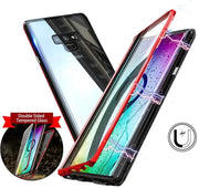 salelink.co.nz Unbranded Samsung Note 9 Case Samsung Note 9 Magnetic Case With Tempered Glass