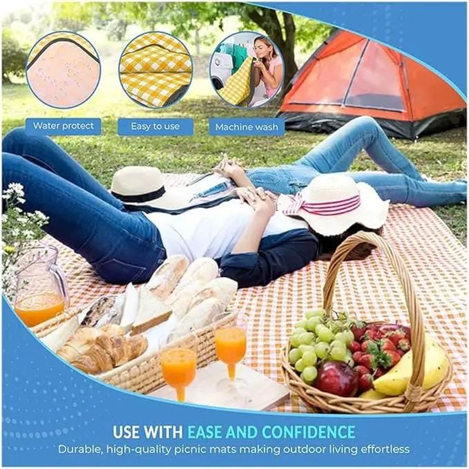 ECOTREK Mat Waterproof Picnic Mat Blanket – 200 × 200 cm THTF50110 Waterproof Picnic Mat Blanket – 200 × 200 cm THTF50110