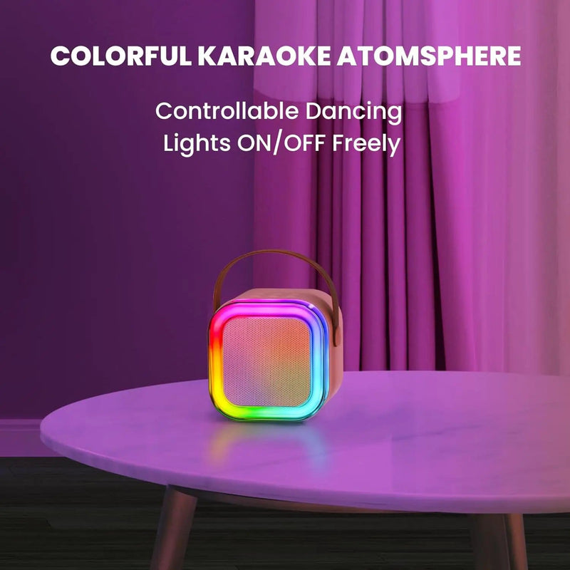 Karaoke Machine with 2 Microphones Bluetooth Speaker – view 4