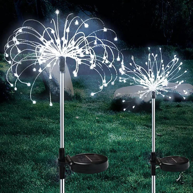 2 Pack Solar LED Firework Garden Light Waterproof LED Outdoor – view 1