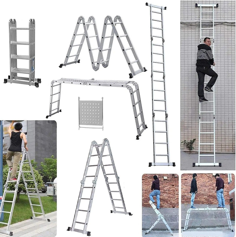 Kiwi Grab Kiwi Grab Multi Purpose Ladder 3.6M with two platforms folding ladder Multi Purpose Ladder 3.6M with two platforms folding ladder