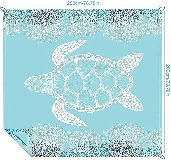 ECOTREK Mat Sandproof Beach Mat – 200 × 200 cm SFJJ6025 Sandproof Beach Mat – 200 × 200 cm SFJJ6025