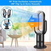salelink.co.nz Unbranded 2 in 1 Bladeless Heater Cooler Fan 2 In 1 Bladeless Heater Cooler Fan Portable