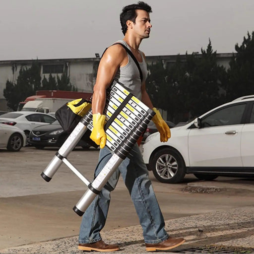 Kiwi Grab Kiwi Grab Ladder Telescopic Aluminium Extension Ladder 3.2m Ladder Telescopic Aluminium Extension Ladder 3.2m
