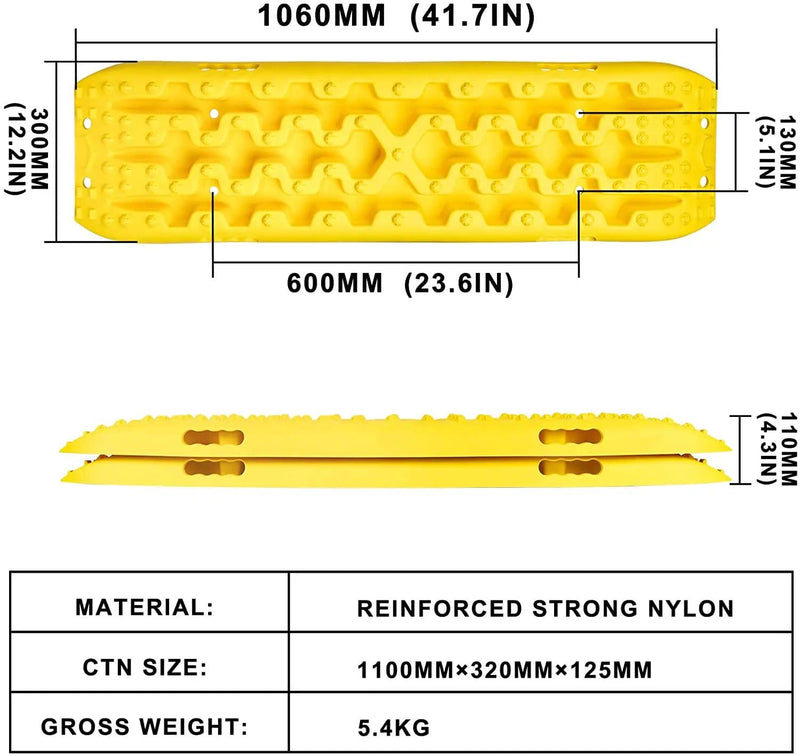 salelink.co.nz X-BULL X-BULL Recovery Tracks - Yellow X-BULL Recovery Tracks - Yellow | Action Outdoors NZ