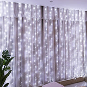 300 LED Curtain String Fairy Light Christmas Light – view 2