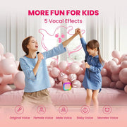 Karaoke Machine with 2 Microphones Bluetooth Speaker – view 5