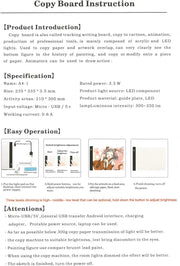 salelink.co.nz salelink.co.nz A4 LED Drawing Copy Board Light Box A4 LED Drawing Copy Board Light Box | Action Outdoors NZ