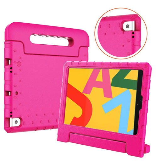 salelink.co.nz Unbranded iPad 10.2 9th Gen Kids Shockproof Case Cover iPad 10.2 9th Gen Kids Shockproof EVA Foam Case Pink