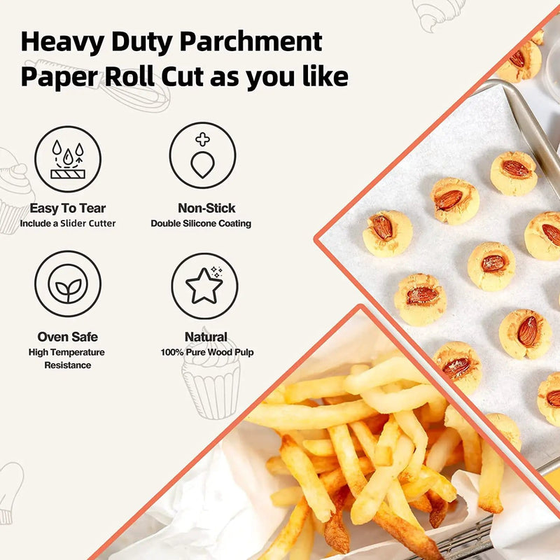 salelink.co.nz Unbranded 20M Air Fryer Paper Liner 20M Air Fryer Paper Liner For Baking Nonstick