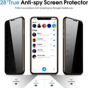 iPhone XR/ iPhone 11 Privacy Anti Peep Spy Tempered Glass Screen Protector – view 3