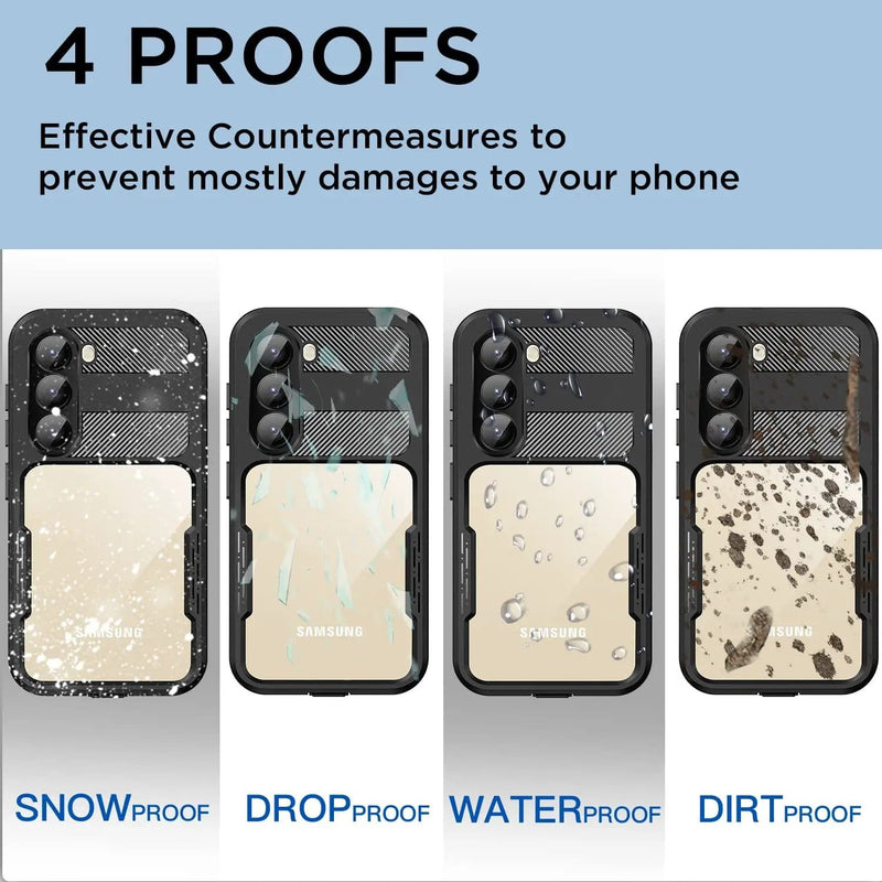 Samsung S23 Plus Waterproof Case RedPepper – view 4