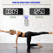 salelink.co.nz Unbranded 38.7cm Digital Wall Clock 38.7cm Digital Wall Clock (GZJ2492) | Action Outdoors NZ
