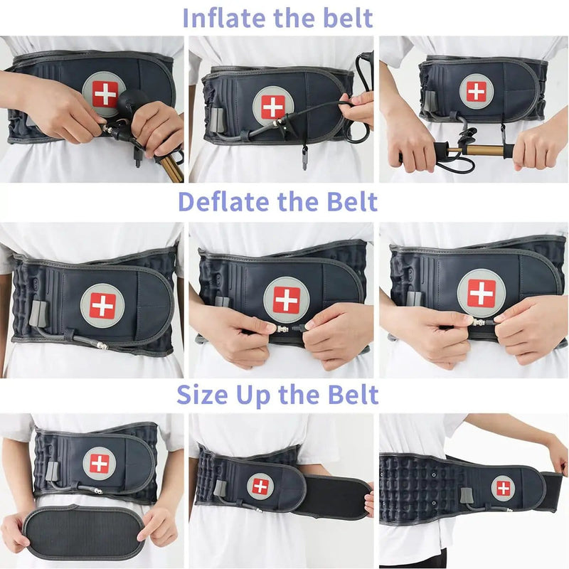 salelink.co.nz Unbranded Lumbar Support Decompression Back Belt Lumbar Support Decompression Back Belt | Action Outdoors NZ