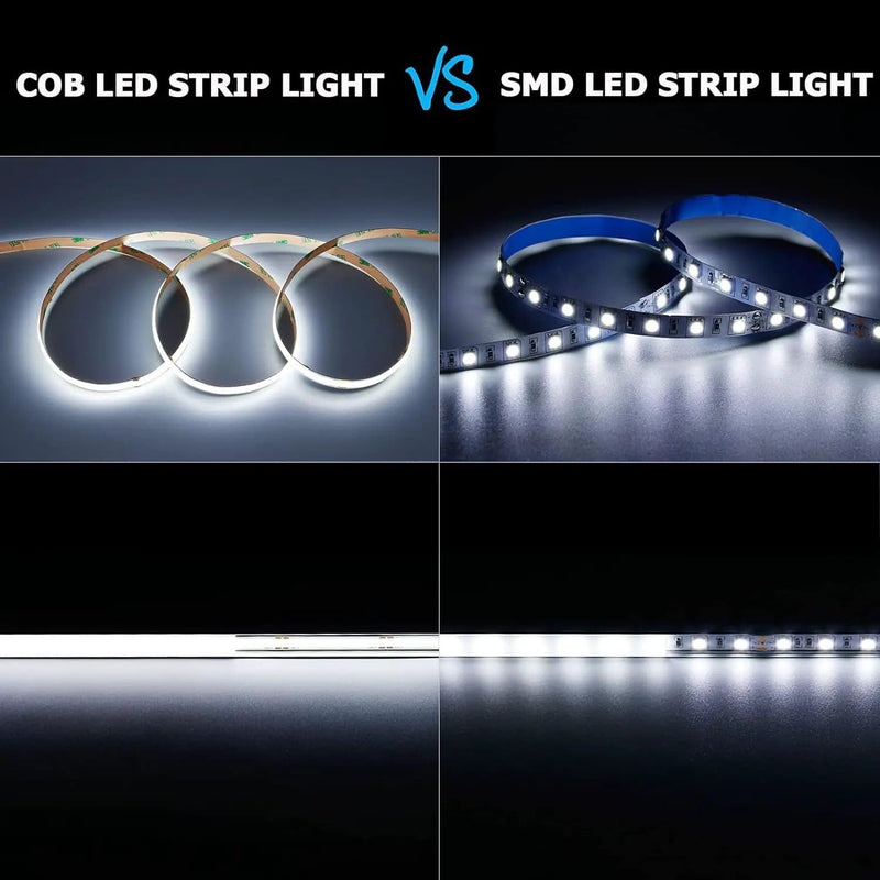 salelink.co.nz Unbranded 24V COB Cool White 10M LED Strip Light 24V COB LED Strip Light 10m Cool White Tape