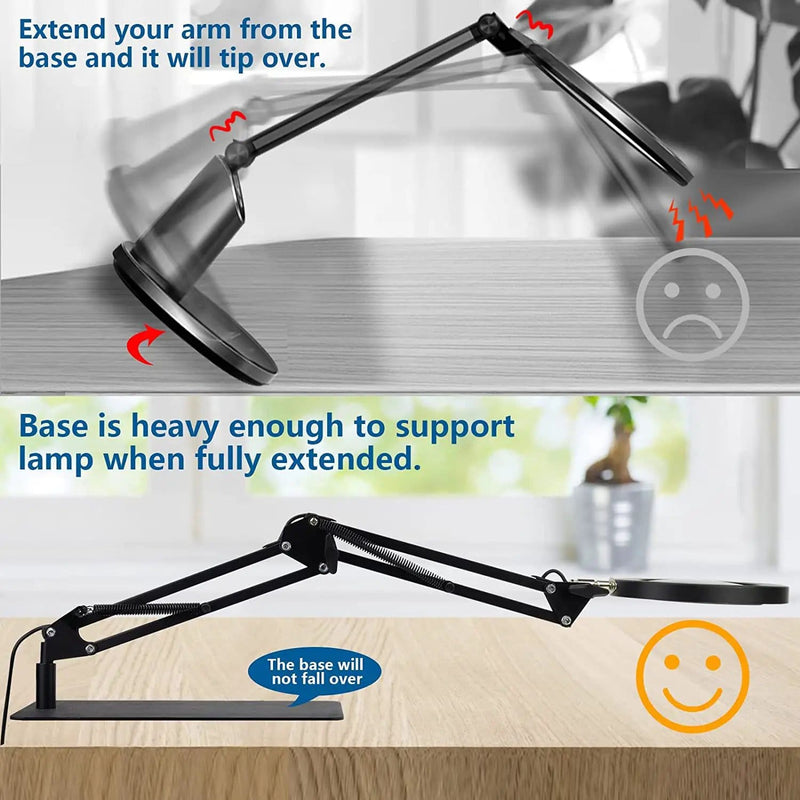 salelink.co.nz Unbranded Magnifying Lamp Desk Light Magnifying Lamp Desk Light | Action Outdoors NZ