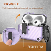 AirPods 3 Case Lock Clip, Armor Protective Hard TPU Case – view 2