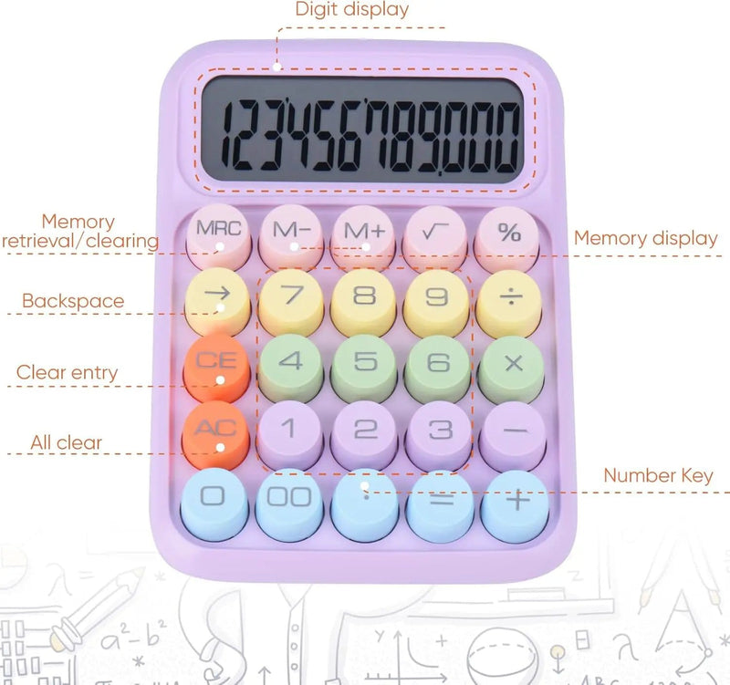 salelink.co.nz Unbranded Cute Mechanical Calculator Cute Mechanical Calculator | Action Outdoors NZ