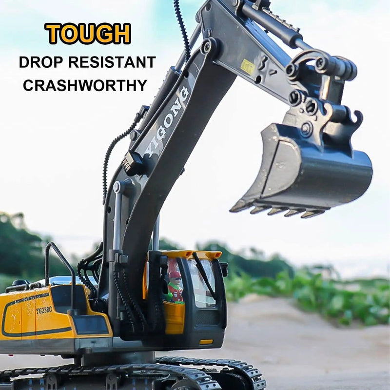 salelink.co.nz Unbranded Excavator Truck Toy Remote Control Excavator Truck Toy Remote Control | Action Outdoors NZ