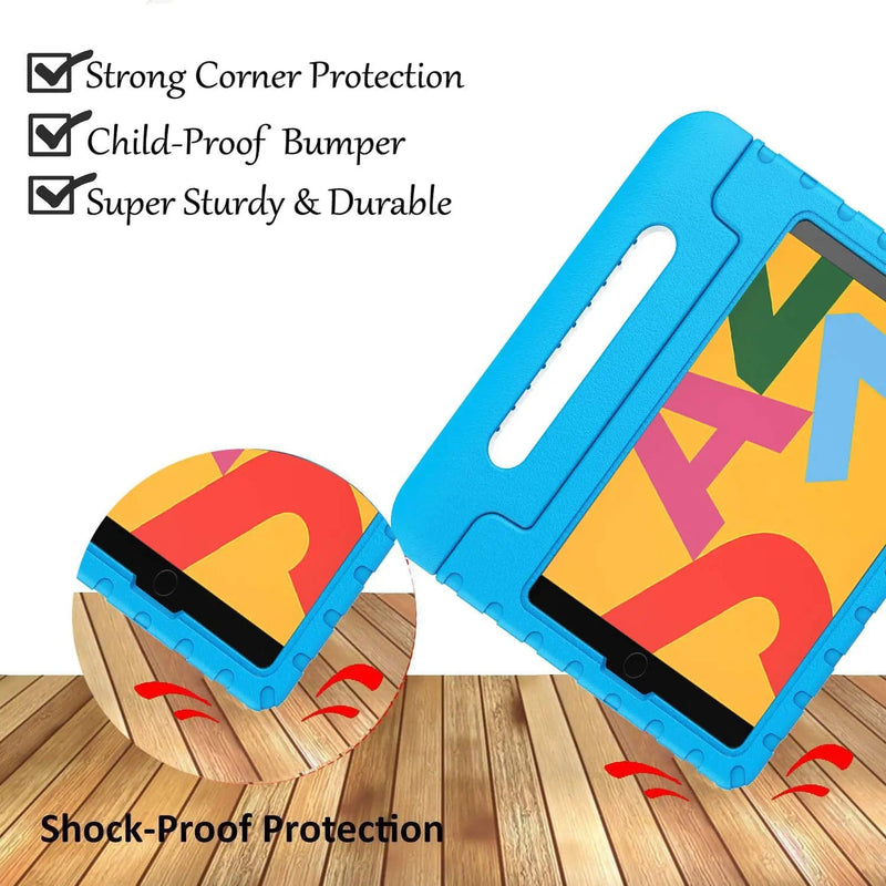 salelink.co.nz Unbranded iPad 10.2 2021 2020 2019 Case Blue EVA Foam Kids Case For iPad 10 2 Gen 8 9