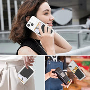 Black Silicone Credit Card Holder Pocket Case Sticker Phone – view 4