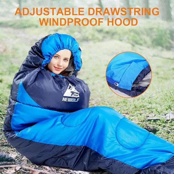 ECOTREK Sleeping bag 4-Season Adults Envelope Camping Sleeping Bag – Compact & Lightweight DYLF61327 4-Season Adults Envelope Camping Sleeping Bag – Compact & Lightweight DYLF61327