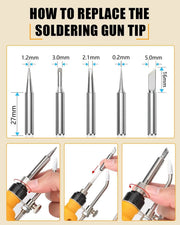 Soldering Welding Welder Iron for Dewalt 18V Battery – view 3