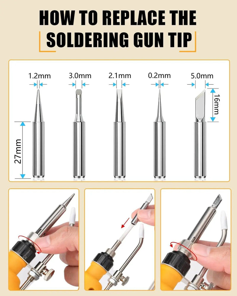 Soldering Welding Welder Iron for Dewalt 18V Battery – view 3