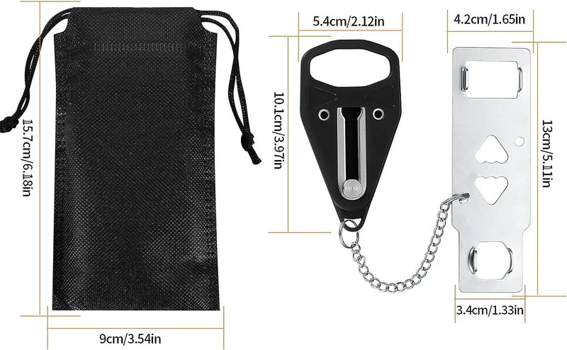 salelink.co.nz Unbranded Portable Door Lock Portable Door Lock | Action Outdoors NZ
