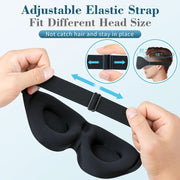 Travel Sleep Eye Mask 3D Memory Foam Padded Light Sleeping Blindfold – view 2