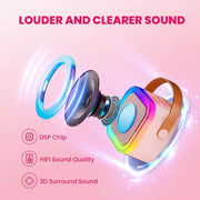 Karaoke Machine with 2 Microphones Bluetooth Speaker – view 3