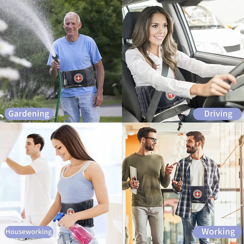 salelink.co.nz Unbranded Lumbar Support Decompression Back Belt Lumbar Support Decompression Back Belt | Action Outdoors NZ