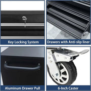 Kiwi Grab Kiwi Grab 72 Inch 15 Drawers black Tool Chest workbench 72 Inch 15 Drawers black Tool Chest workbench