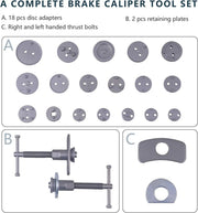 22pc Disc Brake Caliper Piston Rewind Tool Kit Set – view 6