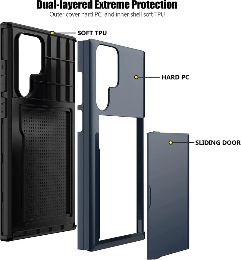 Samsung S23 Ultra Case - Rugged Slim Heavy Duty – view 3