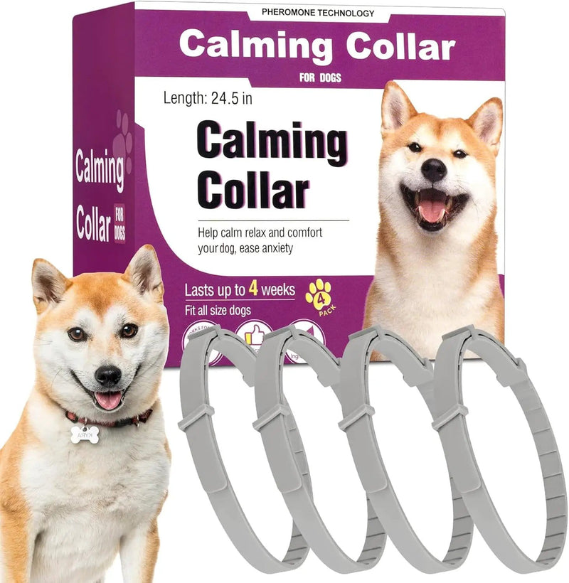 salelink.co.nz Unbranded 4PCS Dog Calming Collars 4PCS Dog Calming Collars | Action Outdoors NZ
