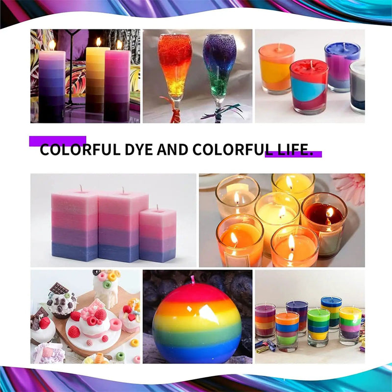salelink.co.nz salelink.co.nz 24 Colors Wax Melt Dye for Candle Making 24 Colors Wax Melt Dye For Candle Making